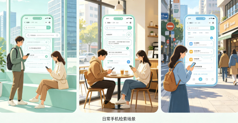 乔口区普通人日常手机使用场景拆解：GEO 与 AI 优化如何改变信息检索体验