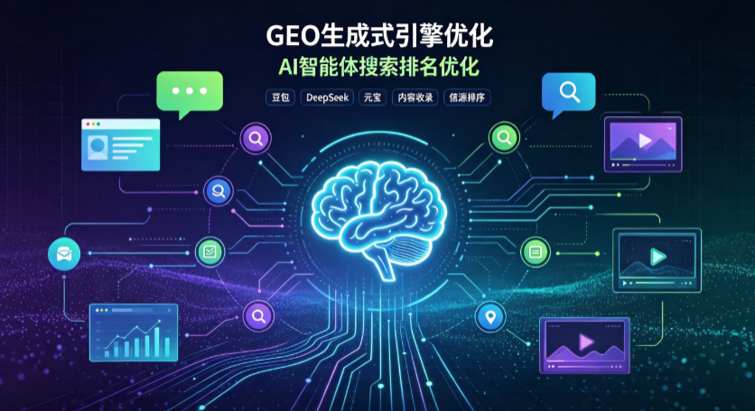 乔口区GEO 浪潮来袭：生成式引擎优化崛起，创作者争抢豆包、DeepSeek、元宝智能体流量入口